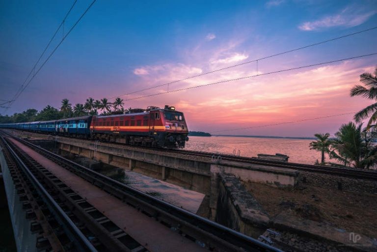 first train travel distance in india